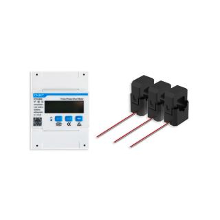 Smart Meter CHINT Tri + CTs (for Solenso SLS/SLT router)