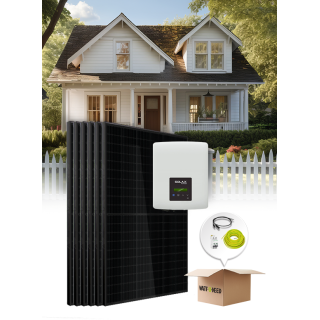 Kit de 6 paneles de autoconsumo / reinyección 1500W sin almacenamiento