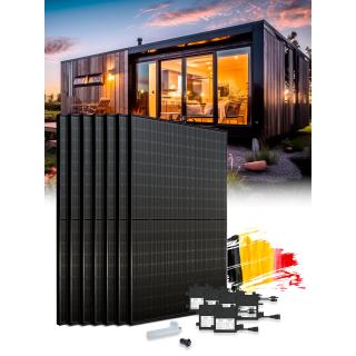 Kit voor zelfverbruik / herinjectie van 6 Solenso panelen met installatie in België