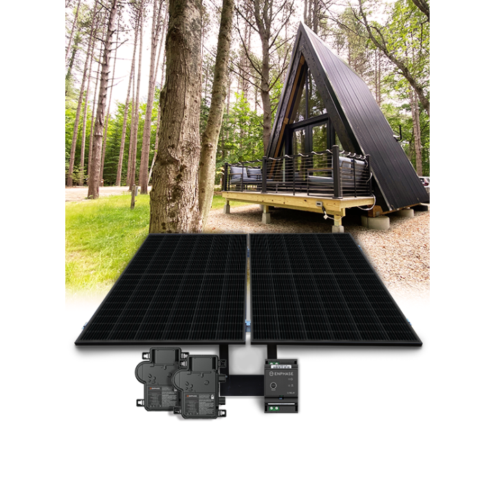 Kit 2 paneles de autoconsumo Enphase - Sistema Ultragroud