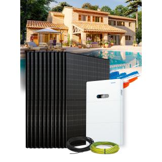 Kit autoconsommation 20 panneaux 6 kW avec installation en France