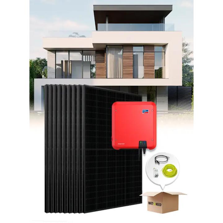 Kit 12 paneles autoconsumo/reinyección 3000W SMA sin almacenaje