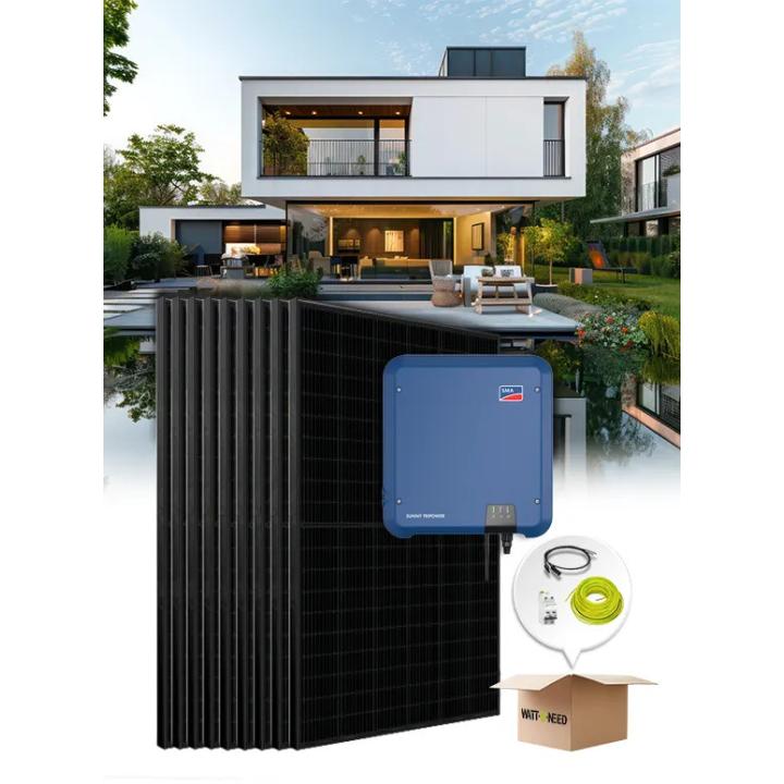 Kit 10 panels self-consumption / reinjection tri SMA 3000W without storage