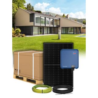 Kit 25 panels self-consumption / reinjection tri 8000W SMA without storage