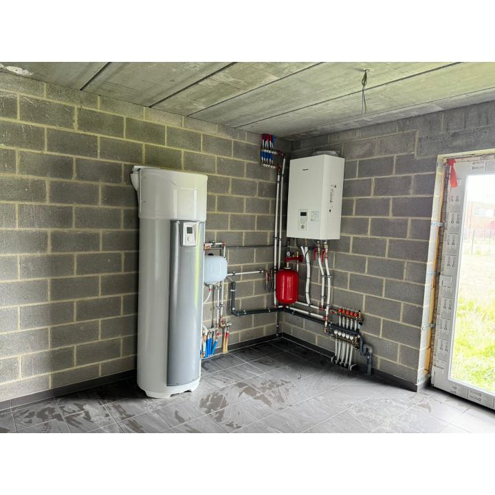 Kit Pompe à Chaleur + Boiler Thermodynamique 12 kW – Installation Luxembourg