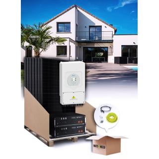 25-panel 10 kVA self-consumption kit with lithium storage