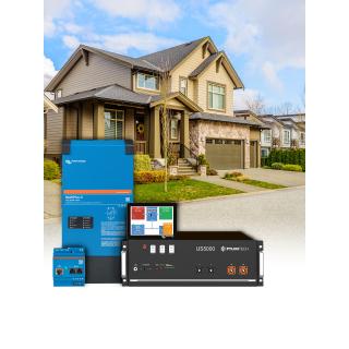 Pack convertisseur 3 kVA et batterie lithium Pylontech US5000 4,8 kWh