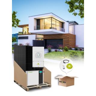 10-panel 3.6kVA self-consumption kit with lithium storage