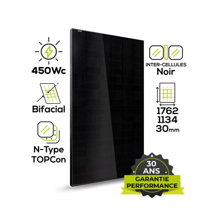 Solarpanel HT-SAAE Jupiter 450W Bifacial N-Type TOPCon