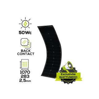 Solar panel 12V MX FLEX XTD PROTECT 50Wc Full Black