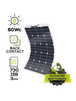 Panneau solaire 12V MX FLEX Protect 60Wc Back Contact