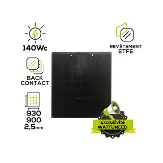 MX FLEX panel solar 140 Wp Full Negro