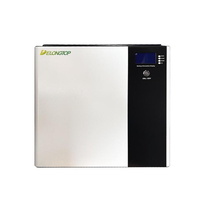 Inversor monofásico Deye de 6 kVA y batería de litio Delong de 5,12 kWh