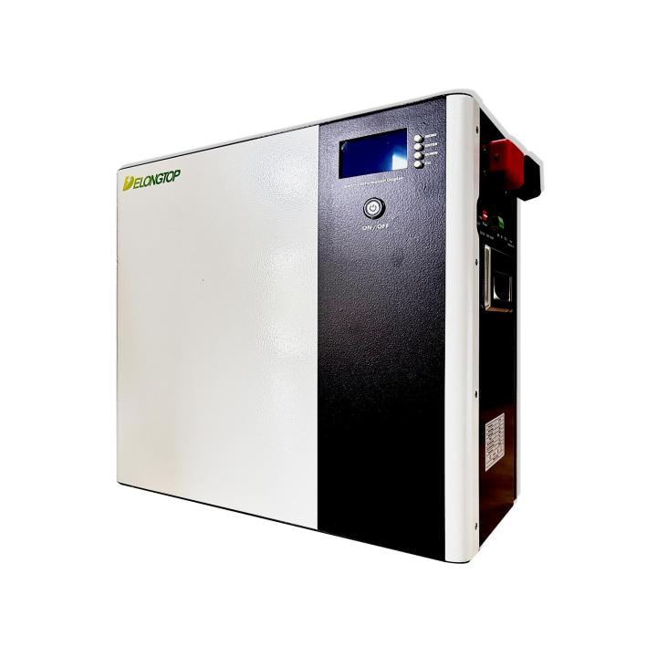 Inversor monofásico Deye de 6 kVA y batería de litio Delong de 5,12 kWh