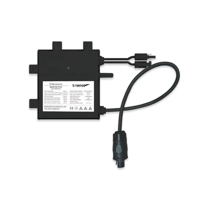 Kit solar para balcón de 1 panel - conexión de enchufe