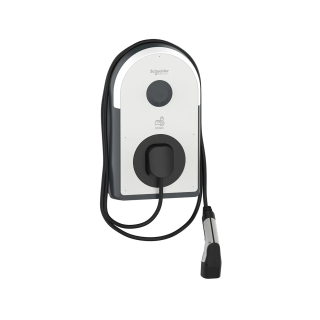 EVlink Pro AC 7.4 kW charging point - Type 2 cable attached
