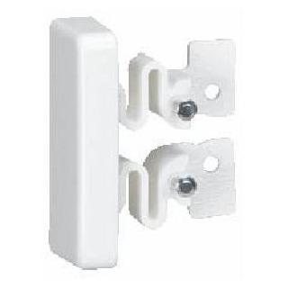 Self-locking end cap, left or right, for 40 x 25mm trunking